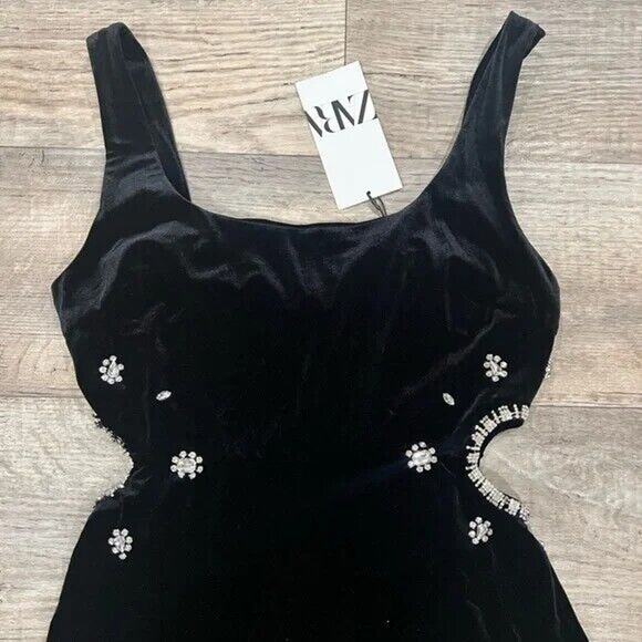 ZARA BLOGGER FAVE!!! Cut Out Mini Dress NWT - Picture 16 of 16